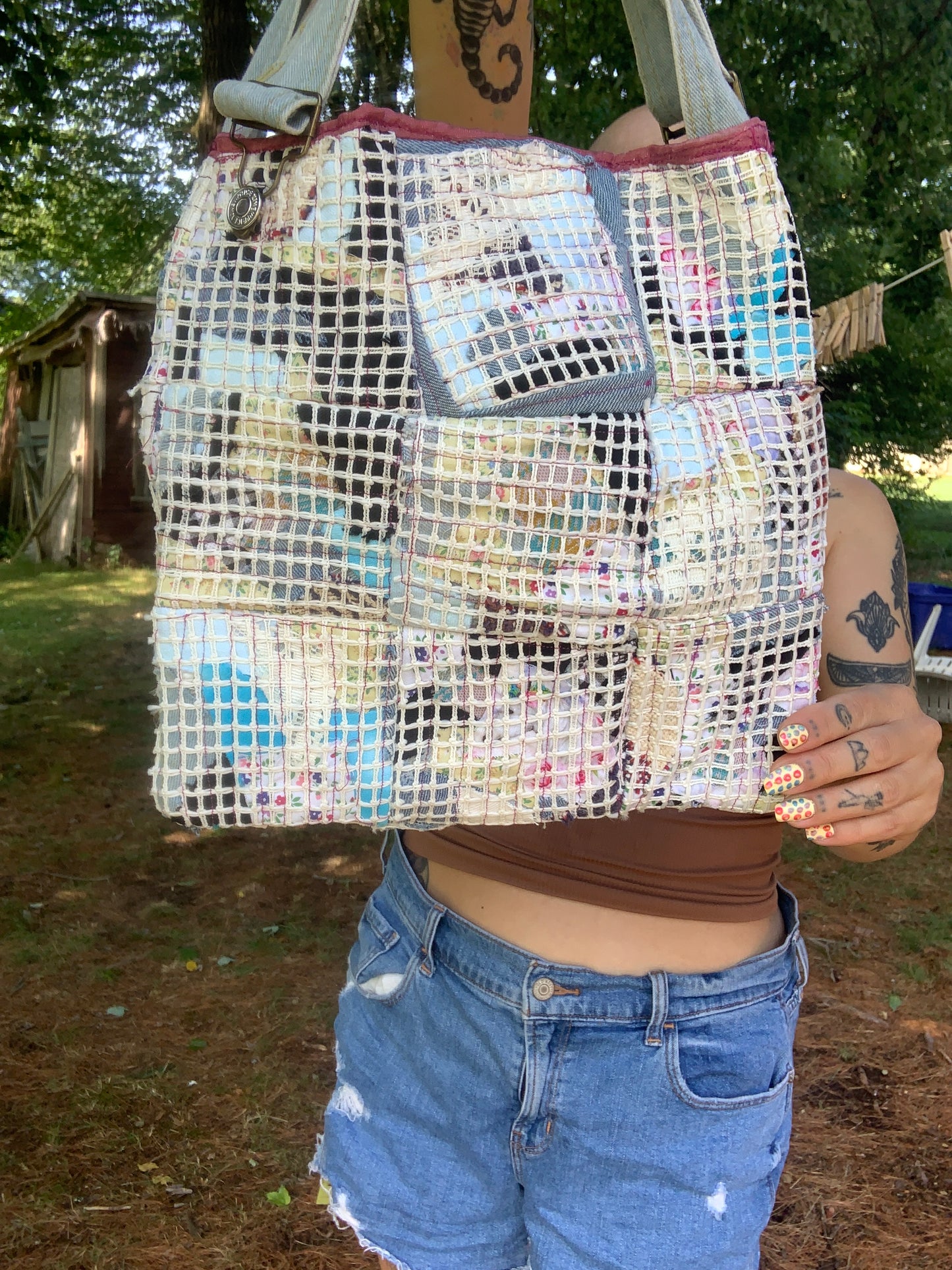 Granny square bag
