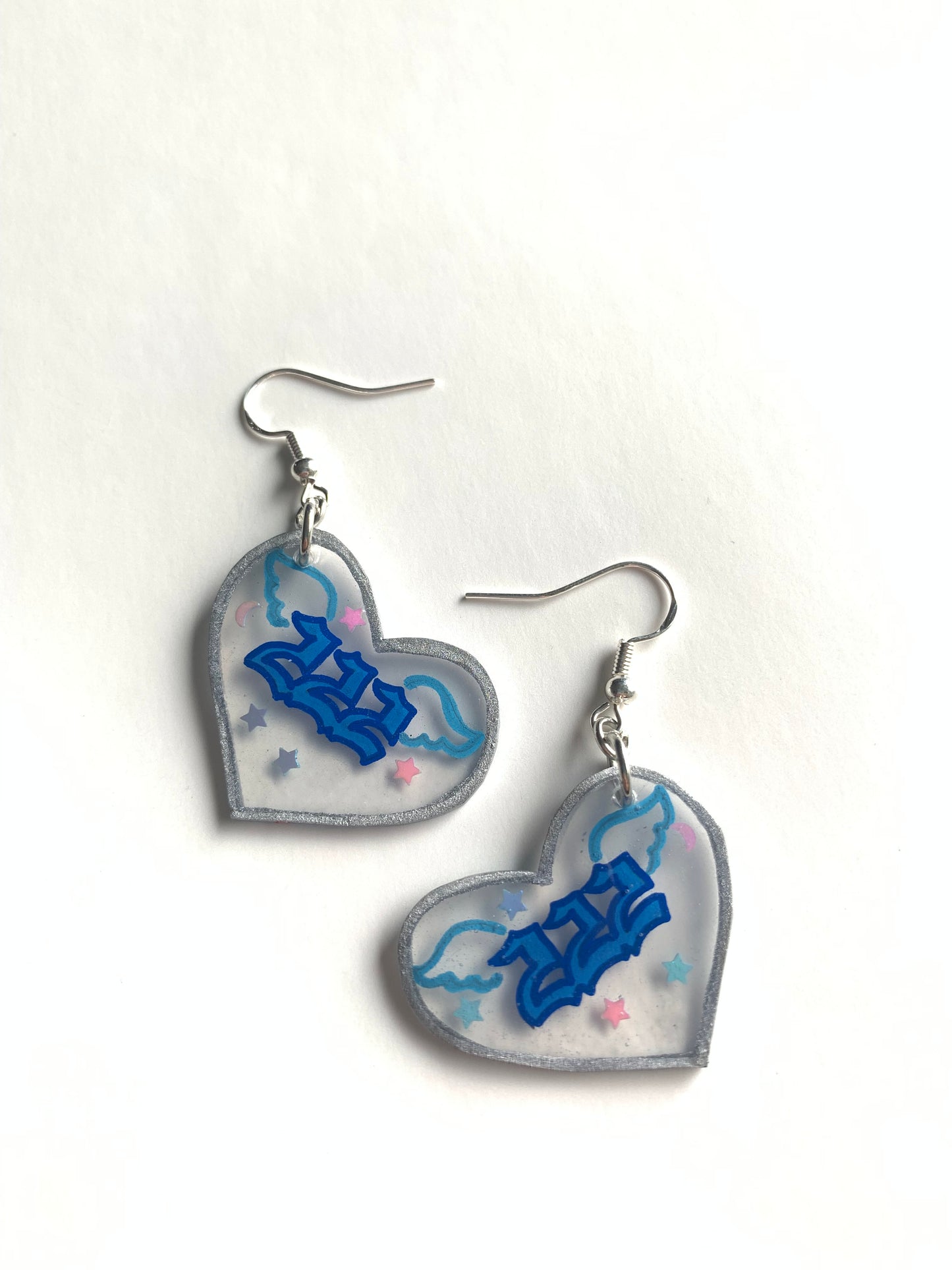 Number earrings