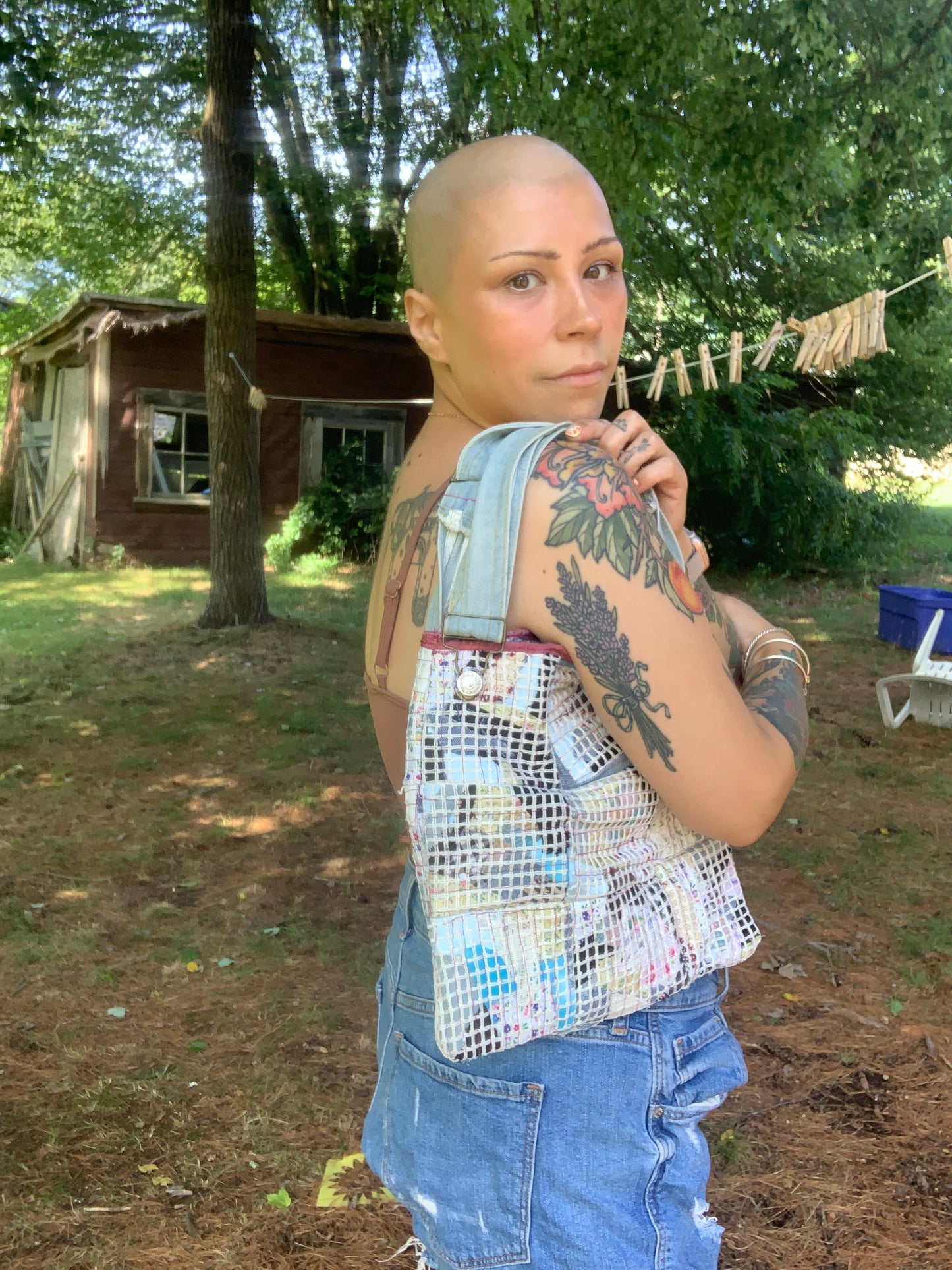Granny square bag