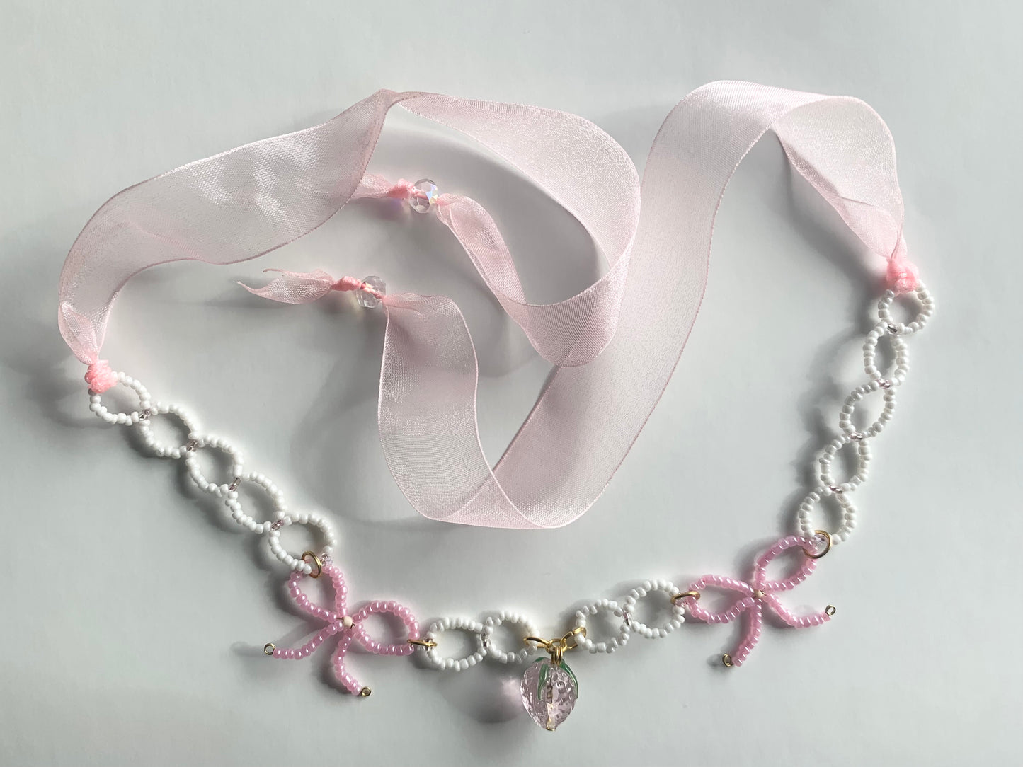Kawaii ribbon necklace/choker