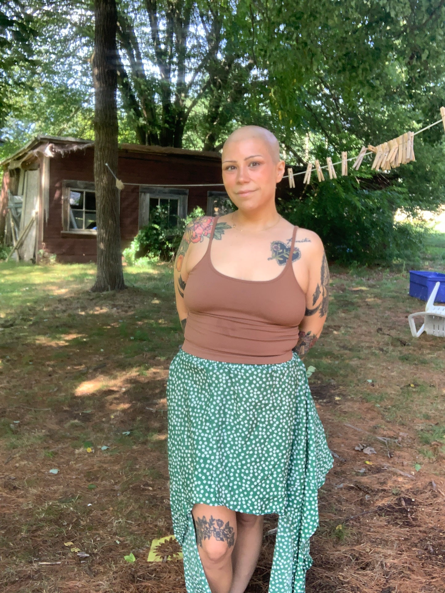 Forest Fairy Asymmetrical Skirt