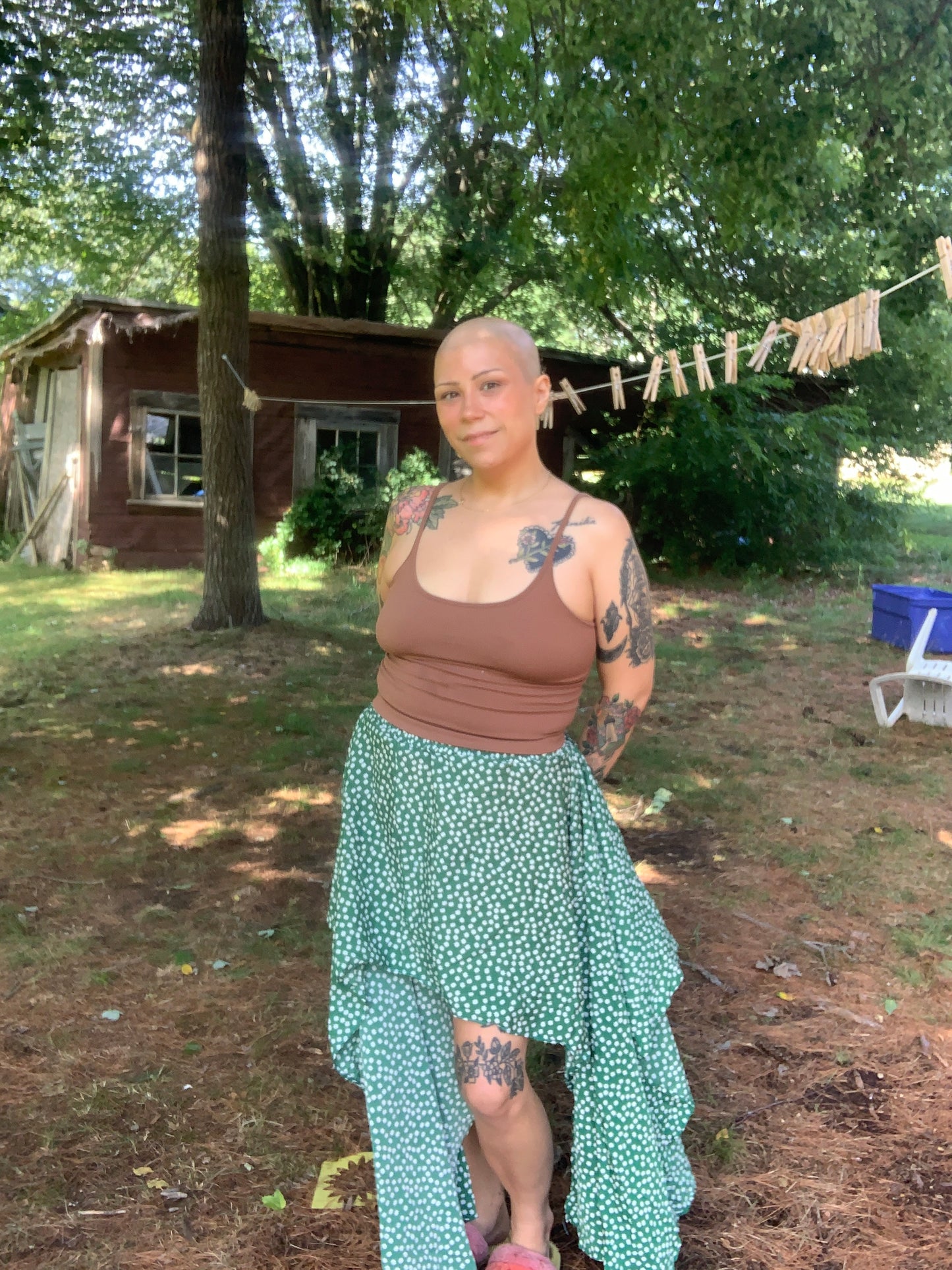 Forest Fairy Asymmetrical Skirt
