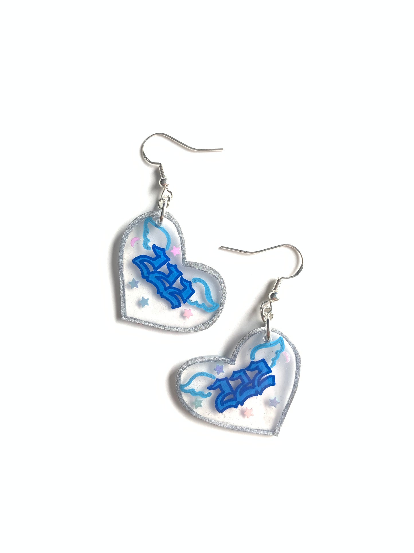 Number earrings