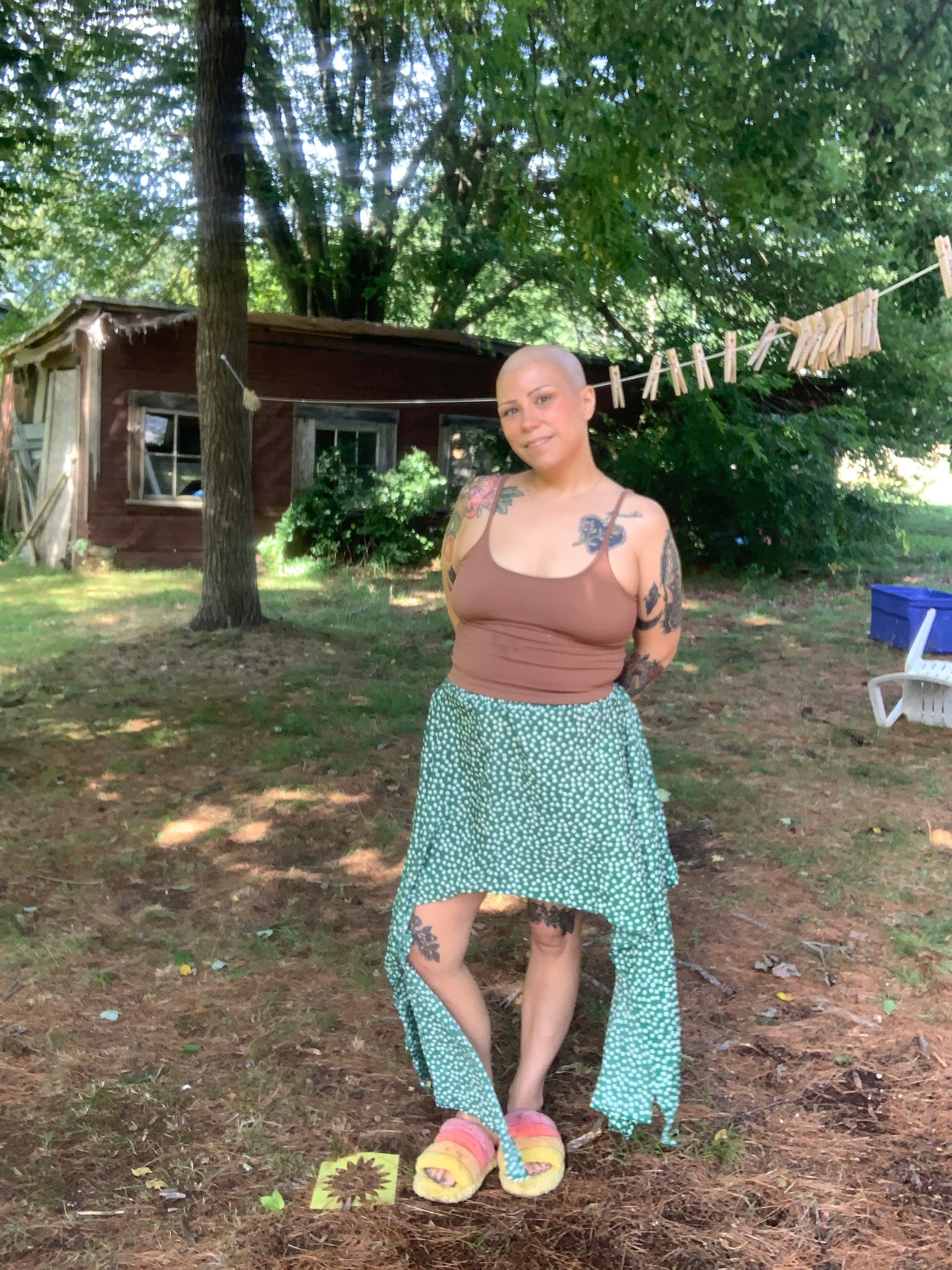 Forest Fairy Asymmetrical Skirt