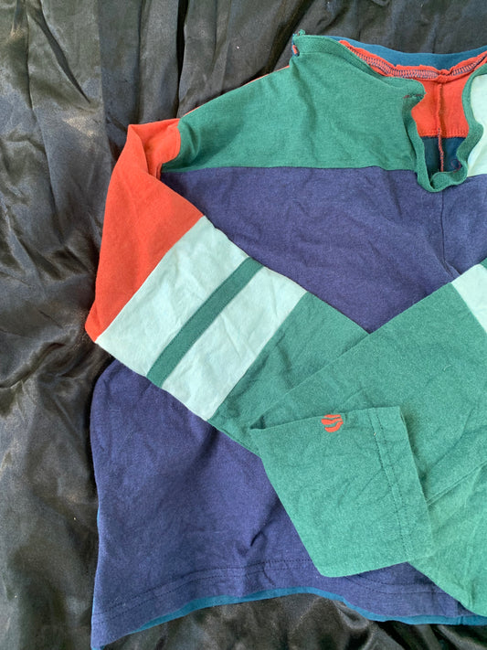 Colorblock crewneck
