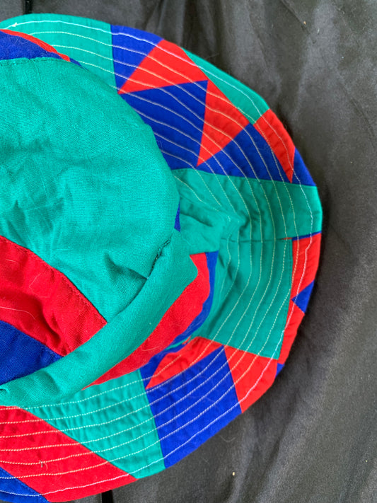 Star quilt bucket hat